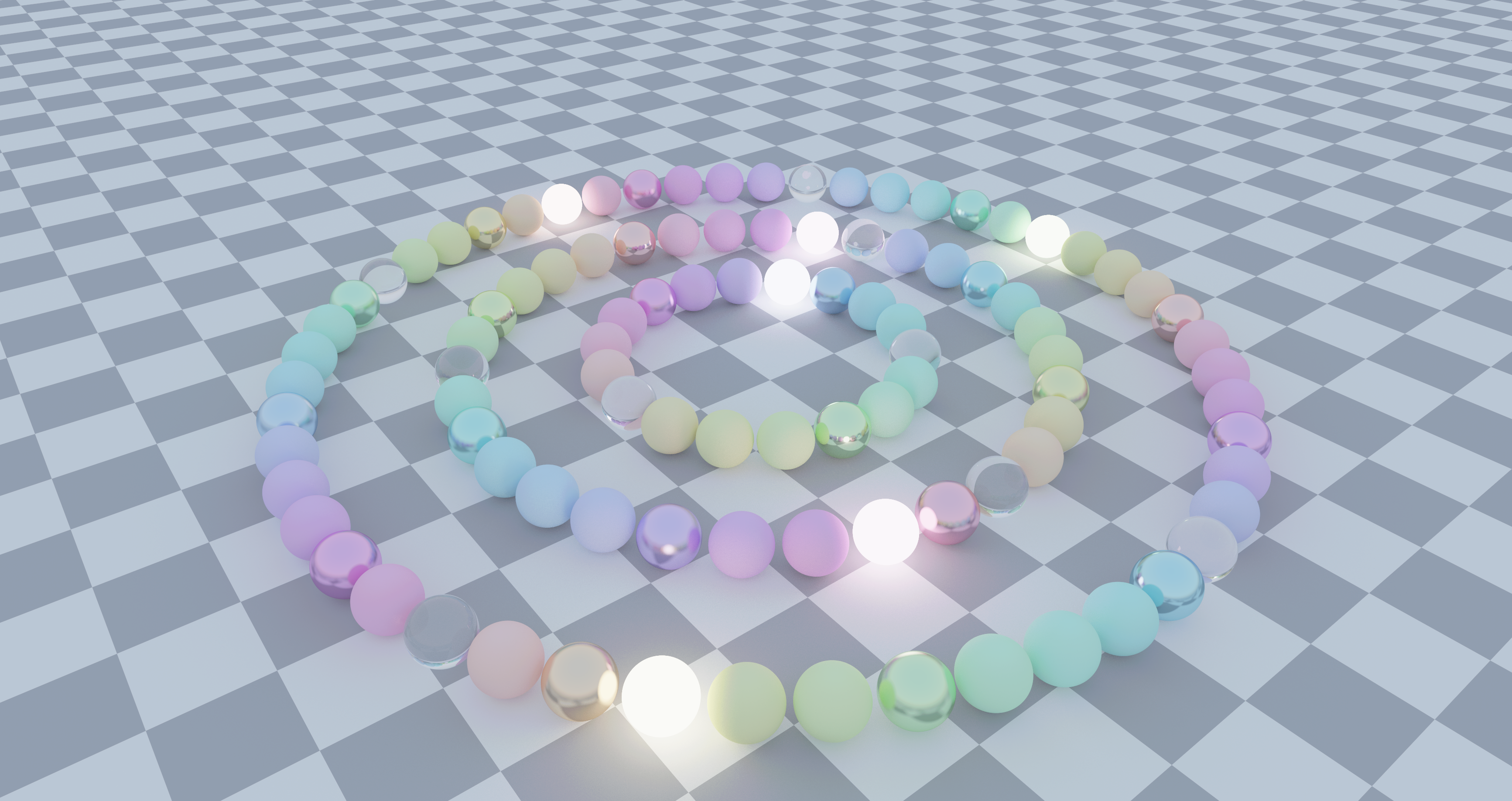 VK-Path Tracer circle screenshot